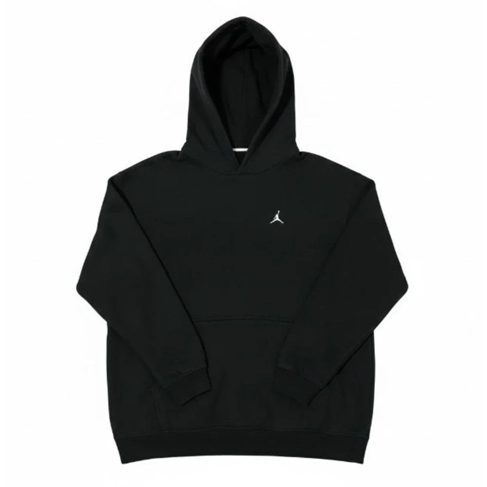 Jordan Y2K VTG Men's Medium Hoodie Black Skater Grunge XXL